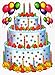 Birthday Window Clings Decals Decorations Kit