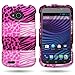 CoverON Slim Hard Case for ZTE Reef N810 with Cover Removal Tool - (Pink Animal Skins)