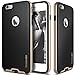 Caseology® [Envoy Series] Premium Leather Bumper Case [Leather Textured] for iPhone 6 / 6S - Carbon Fiber Black