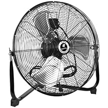 TPI Corporation CF-20 Commercial Workstation Floor Fan, 20" Diameter, 120 Volt