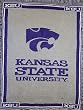 Kansas State Wildcats NCAA Afgan Throw 50" x 70"