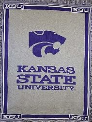 Kansas State Wildcats NCAA Afgan Throw 50" x 70"