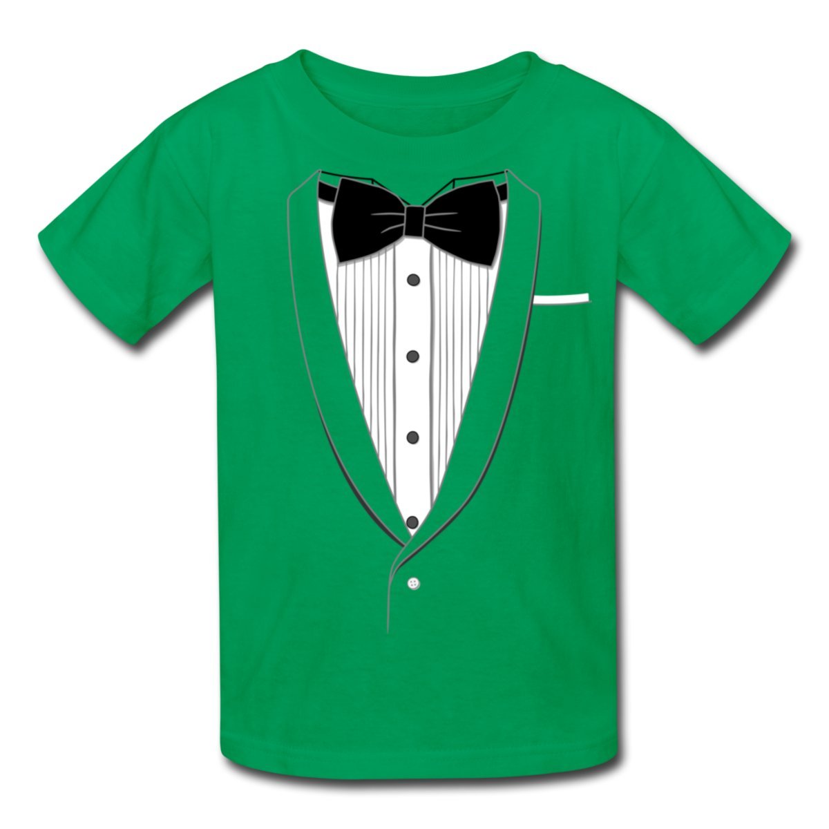 Spreadshirt Kids' Fake Tuxedo T-Shirt 
