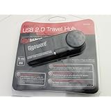 Gigaware 4-port USB Travel Hub (Gray)