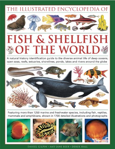 The Illustrated Encyclopedia of Fish & Shellfish of the World: A natural history identification guide to the diverse animal life of deep oceans, open ... with 1700 illustrations, maps and photographs