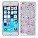 Yoption Transparent Plastic 3D Glitter Quicksand and Star Liquid Case for Apple iPhone 6 iPhone 6s 4.7
