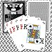 Best Quality CopagT Poker Size Texas Holdem Design Peek Index - Black