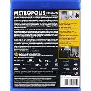 BD * Metropolis (1926) (3 Discs) [Blu-ray] [Import allemand]
