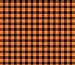 Orange Black 18 x 12 Buffalo Plaid HTV Check Printed Heat Transfer Vinyl Craft Pattern Sheet with Mask