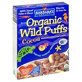 Big Save Barbara's Bakery Organic Wild Puffs, Crunch Cocoa Cereal, 10-Ounce Boxes (Pack of 6) by Barbara's Bakery
