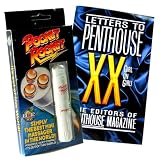 Doc Johnson Pocket Rocket and Letters to Penthouse Forum Magazine Erotica Book - XX
