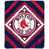 Boston Red Sox MLB Style 50x 60 Imprint Micro Raschel Blanket/Throw - MLB Baseball