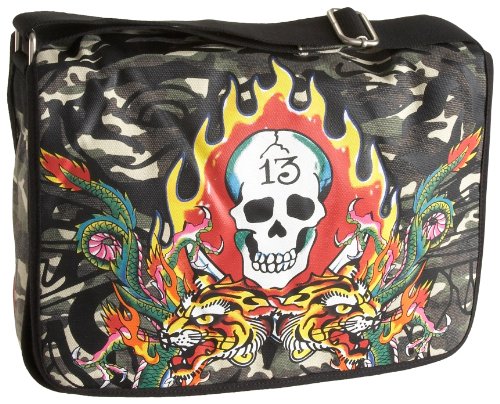 Ed Hardy Mills Messenger Bag