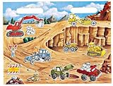 Create-a-Scene Magnetic Playset: Construction Site