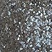 3mm Sequins Flat Round Dark Walnut Brown Wood Grain Effect Opaque. Made in USA