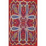 Bright Paisley Tapestry by 