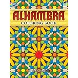Coloring Books: Spain's Alhambra Palace ~ Dover Publishing