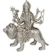 Hindu Goddess Durga Sitting on Lion Statue