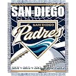 San Diego Padres MLB Triple Woven Jacquard Throw (MLB Series) (48"x60")
