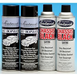 Eastwood Chassis Black & Rust Encapsulator Restoration Paint Kit