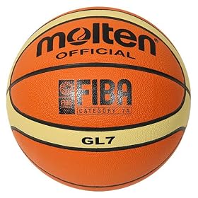 Molten GL7 Official FIBA Olympic Leather Indoor 29.5 Basketball Molten GL7 Official FIBA Olympic Leather Indoor 29.5 Basketball