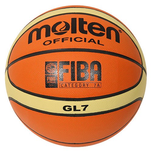 Molten GL7 Official FIBA Olympic Leather Indoor 29.5 Basketball