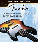 MusicalInstruments: Medium picture for Fender Nickelplated Steel Roundwound, Long Scale, 7250L 40 100, Bass Strings