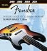 Fender Nickelplated Steel Roundwound, Long Scale, 7250L 40-100, Bass Strings