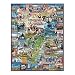 The American Revolution Historical Educational 1000 Piece Jigsaw Puzzle by White Mountain