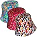 Purple Alex Girls Brim Hats with Strap