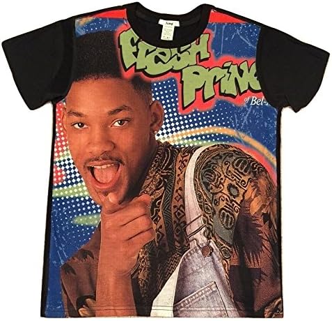 King Unisex Graphic T-shirt - Movies and TV (Small, The Fresh Prince)