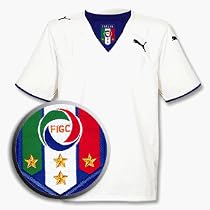 06-07 Italy Away 4 Star Shirt-XL