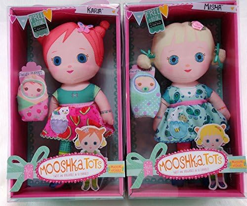 Mooshka Tots Misha and Karia 2 Doll Collection