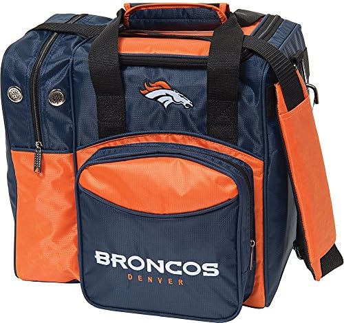 KR Strikeforce Denver Broncos Single Bowling Bag, Multicolor