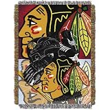 Chicago Blackhawks NHL Woven Tapestry Throw (Home Ice Advantage) (48x60")