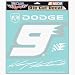 Search Our Specialty Mall : #9 KASEY KAHNE 8X8 DIE CUT DECAL WHITE AND SILVER