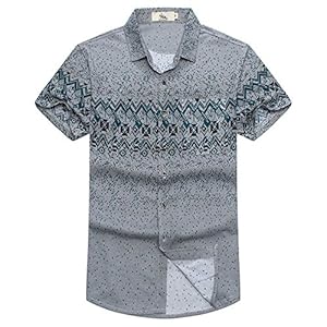 Highsound New spring mercerized cotton men's casual business suit short-sleeved shirt