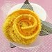 (Price/dozen)Rose for You Towel Favors, Yellow, Gift Idea