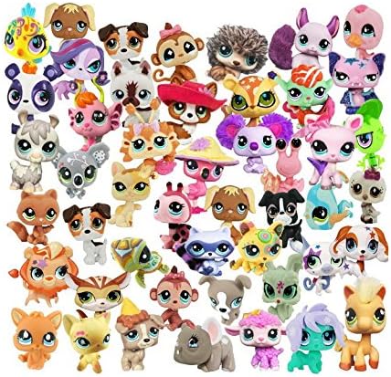 Pack of 20 PCS Littlest Pet Shop Figures Random Styles