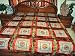 Velvet Mirror Embroidery Sari Tapestry Bedspread Coverlet Throw