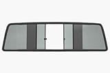 CRL Duo-Vent Four Panel Truck Slider with Solar Glass for 1982-1993 GMC/Chevy S-Series Truck