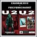 U2 2012 CALENDAR + FREE U2 FRIDGE MAGNET BY DREAM