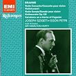 References - Brahms (Werke f�r Violine / Klavier)