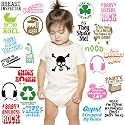 Organic Baby One-Piece w/ Assorted Designs