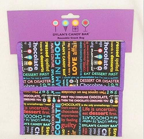 Dylan's Candy Bar Resuable Bag - Chocolate Sayings