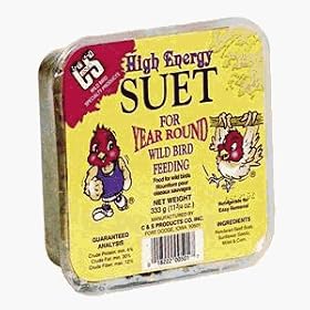 C. and S. Prod. 12501 High-Energy Suet Cake by C&S