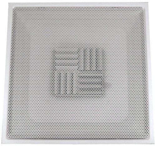 Speedi-Grille TB-PAB 08 24-Inch x 24-Inch White Drop Ceiling T-Bar Perforated Face Air Vent Register with 8-Inch Collar Speedi-Grille TB-PAB 08 24-Inch x 24-Inch White Drop Ceiling T-Bar Perforated Face Air Vent Register with 8-Inch Collar