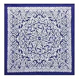 Blue Grateful Dead&reg; Dancing Bears Mandala Tapestry - Hanging Wall Art - Measures Approx. 59 x 59 Inches
