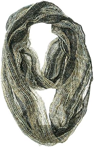 Cejon Tie Dye Slub Party Infinity Scarf Neutral