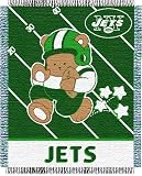 New York Jets - NFL baby 36"x 46" Triple Woven Jacquard Throw - 36x46
